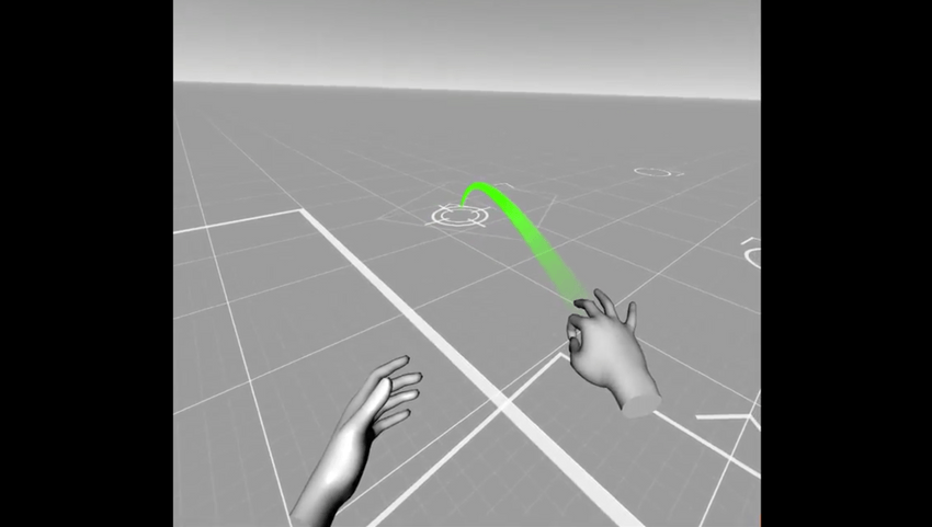 vr hand tracking